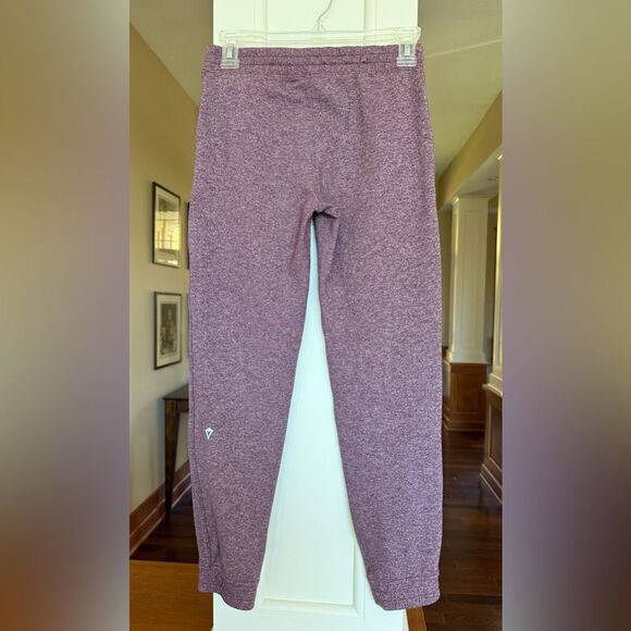 Lululemon Ivivva Girls Size 12 Heather Maroon Activewear Yoga Leggings. - Picture 2 of 9